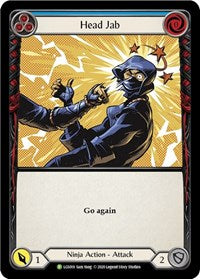 Head Jab (Blue) - LGS019 (LGS019) [Flesh and Blood: Promo Cards]