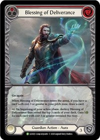 Blessing of Deliverance (Red) - LGS023 (LGS023) [Flesh and Blood: Promo Cards]