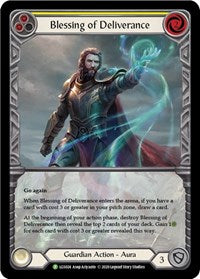 Blessing of Deliverance (Yellow) - LGS024 (LGS024) [Flesh and Blood: Promo Cards]