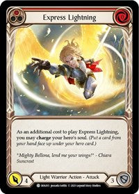 Express Lightning (Red) (BOL015) [Blitz Deck: Monarch - Boltyn]