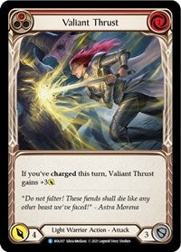 Valiant Thrust (BOL017) [Blitz Deck: Monarch - Boltyn]