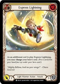 Express Lightning (Yellow) (BOL020) [Blitz Deck: Monarch - Boltyn]
