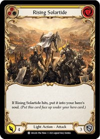 Rising Solartide (Yellow) (BOL026) [Blitz Deck: Monarch - Boltyn]