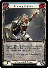 Ironsong Response (Blue) - LGS031 (LGS031) [Flesh and Blood: Promo Cards]