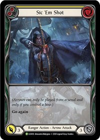 Sic 'Em Shot (Yellow) - LGS036 (LGS036) [Flesh and Blood: Promo Cards]