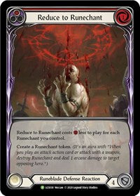 Reduce to Runechant (Red) - LGS038 (LGS038) [Flesh and Blood: Promo Cards]