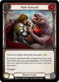 Push Forward (Red) (BOL030) [Blitz Deck: Monarch - Boltyn]