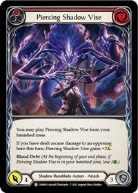 Piercing Shadow Vise (Red) (CHN010) [Blitz Deck: Monarch - Chane]