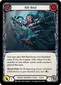 Rift Bind (Blue) (CHN019) [Blitz Deck: Monarch - Chane]