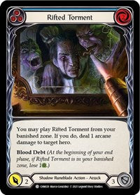 Rifted Torment (Blue) (CHN020) [Blitz Deck: Monarch - Chane]
