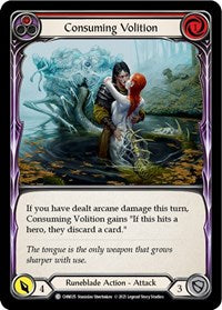 Consuming Volition (Red) (CHN025) [Blitz Deck: Monarch - Chane]