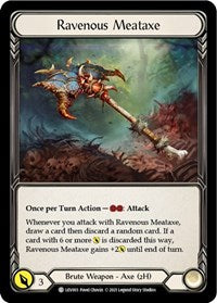 Ravenous Meataxe (LEV003) [Blitz Deck: Monarch - Levia]