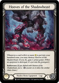 Hooves of the Shadowbeast (LEV007) [Blitz Deck: Monarch - Levia]