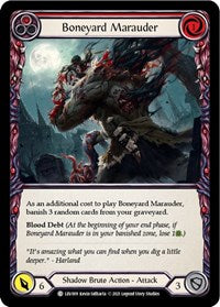 Boneyard Marauder (Red) (LEV009) [Blitz Deck: Monarch - Levia]