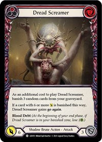 Dread Screamer (Red) (LEV011) [Blitz Deck: Monarch - Levia]