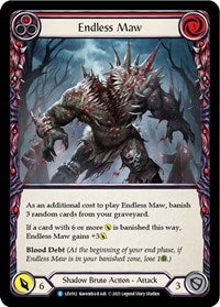 Endless Maw (Red) (LEV012) [Blitz Deck: Monarch - Levia]