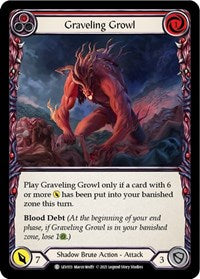 Graveling Growl (Red) (LEV013) [Blitz Deck: Monarch - Levia]