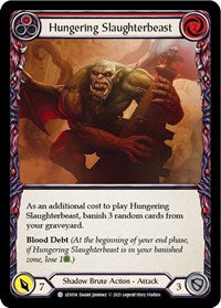 Hungering Slaughterbeast (Red) (LEV014) [Blitz Deck: Monarch - Levia]
