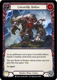 Unworldly Bellow (Red) (LEV015) [Blitz Deck: Monarch - Levia]