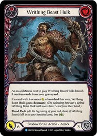 Writhing Beast Hulk (Red) (LEV016) [Blitz Deck: Monarch - Levia]