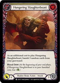 Hungering Slaughterbeast (Yellow) (LEV017) [Blitz Deck: Monarch - Levia]
