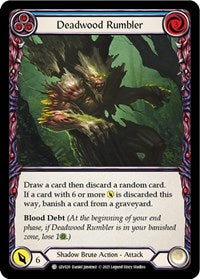 Deadwood Rumbler (Blue) (LEV020) [Blitz Deck: Monarch - Levia]