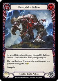 Unworldly Bellow (Blue) (LEV022) [Blitz Deck: Monarch - Levia]