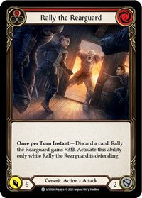 Rally the Rearguard (Red) (LEV028) [Blitz Deck: Monarch - Levia]