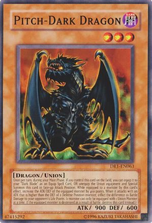 Pitch-Dark Dragon (DR1-EN063) - Dark Revelation Volume 1 Unlimited