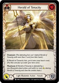 Herald of Tenacity (Red) (PSM012) [Blitz Deck: Monarch - Prism]