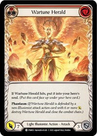Wartune Herald (Red) (PSM013) [Blitz Deck: Monarch - Prism]
