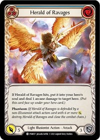 Herald of Ravages (Blue) (PSM017) [Blitz Deck: Monarch - Prism]