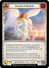 Herald of Rebirth (Blue) (PSM018) [Blitz Deck: Monarch - Prism]