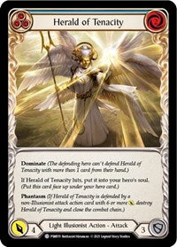 Herald of Tenacity (Blue) (PSM019) [Blitz Deck: Monarch - Prism]