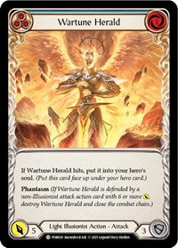 Wartune Herald (Blue) (PSM020) [Blitz Deck: Monarch - Prism]