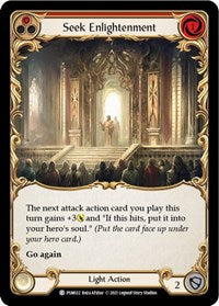 Seek Enlightenment (Red) (PSM022) [Blitz Deck: Monarch - Prism]