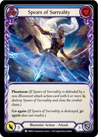 Spears of Surreality (Blue) (PSM029) [Blitz Deck: Monarch - Prism]