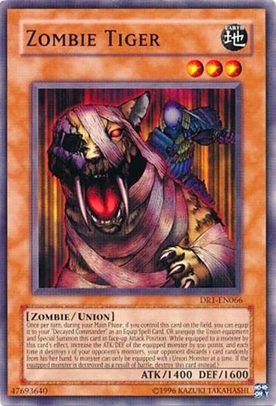Zombie Tiger (DR1-EN066) [Dark Revelation Volume 1]