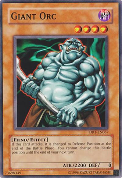 Giant Orc (DR1-EN067) [Dark Revelation Volume 1]