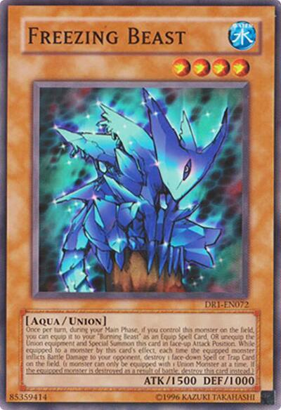 Freezing Beast (DR1-EN072) [Dark Revelation Volume 1]