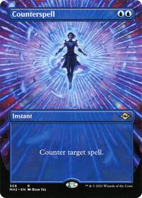 Counterspell (Borderless) (308) [Modern Horizons 2]