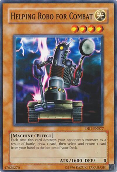 Helping Robo For Combat (DR1-EN077) [Dark Revelation Volume 1]