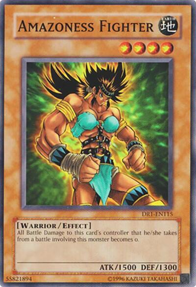 Amazoness Fighter (DR1-EN115) [Dark Revelation Volume 1]