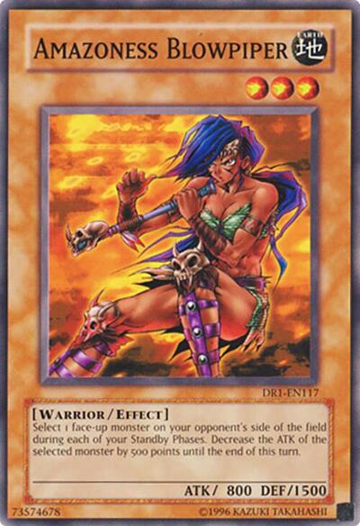 Amazoness Blowpiper (DR1-EN117) [Dark Revelation Volume 1]