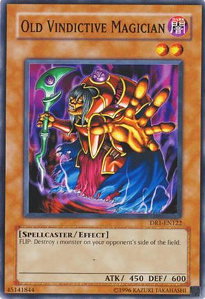 Old Vindictive Magician (DR1-EN122) - Dark Revelation Volume 1 Unlimited
