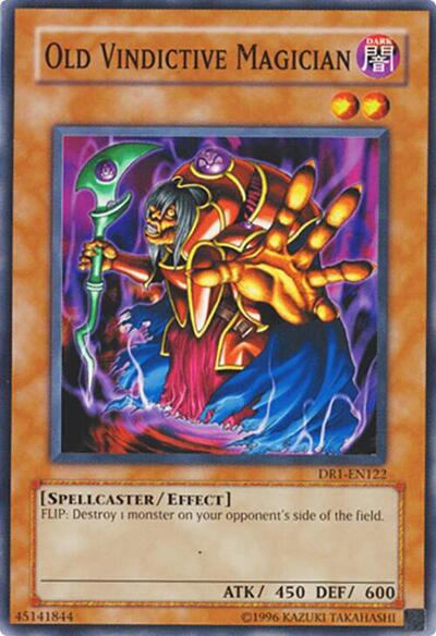 Old Vindictive Magician (DR1-EN122) [Dark Revelation Volume 1]
