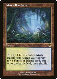 Misty Rainforest (Retro Frame) (438) [Modern Horizons 2]