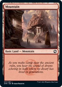 Mountain (277) (277) [Adventures in the Forgotten Realms]