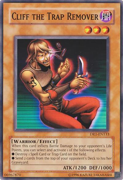 Cliff the Trap Remover (DR1-EN133) [Dark Revelation Volume 1]