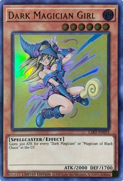 Dark Magician Girl (2021) (LART-EN035) [The Lost Art Promotion]